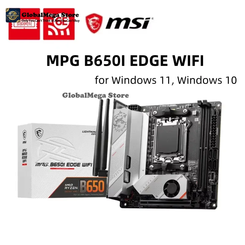B650 Itx Motherboard Wifi - New MPG B650I EDGE WIFI Motherboard