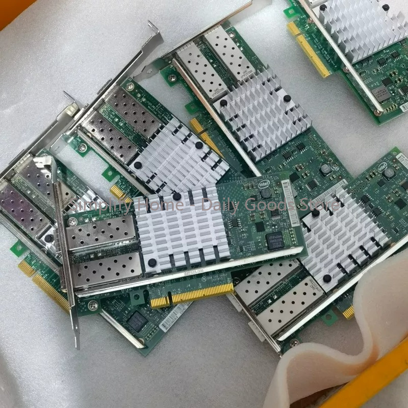 10Gb Sfp+ Pcie Network Card Dual Port - Pulled X520-SR2 10G Fiber Network Card