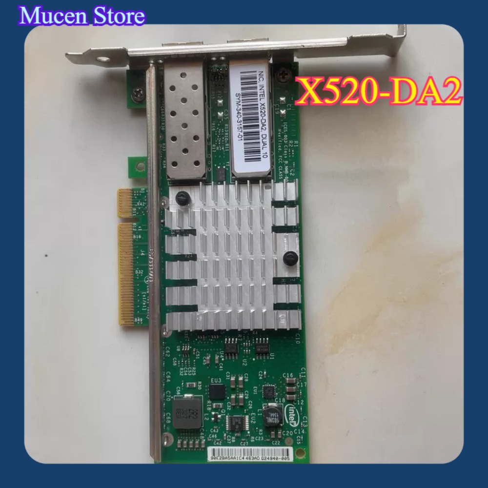 X520-DA2 10Gb SFP+ PCI-E Netwo - 10Gb Sfp+ Pcie Network Card Dual Port recension och pris