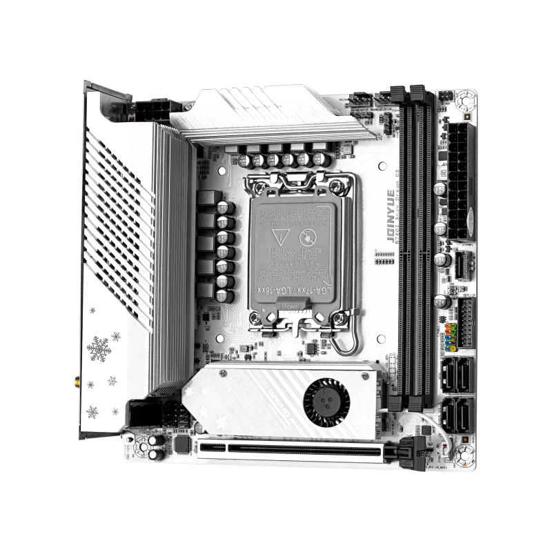JGINYUE B760i Motherboard LGA  - Lga 1700 Ddr5 Itx Motherboard recension och pris