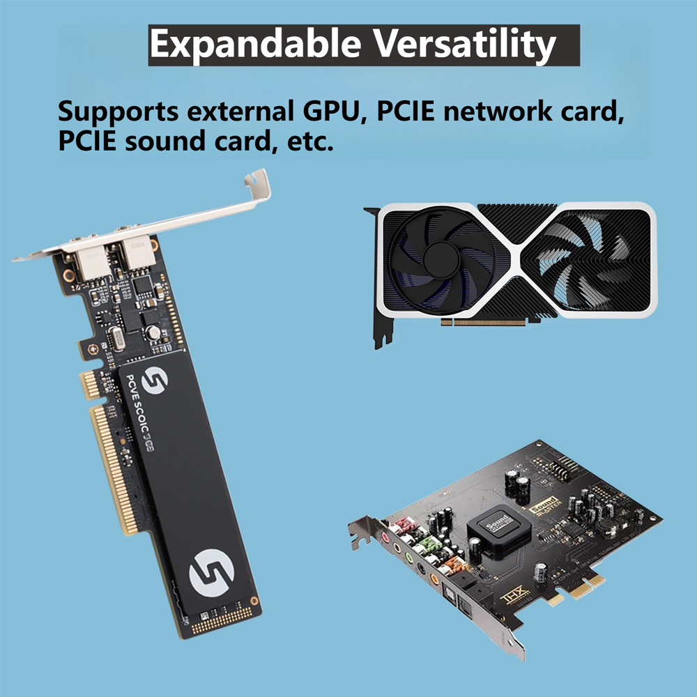 Oculink eGPU Graphics Card Doc - External Gpu Dock Pcie 4.0 Oculink recension och pris