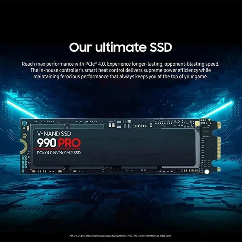 Original 980Pro 990Pro M.2 NVM - M.2 Nvme 4Tb Pcie 4.0 Ssd recension och pris