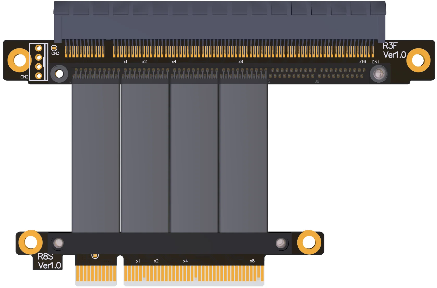 ADT-Link PCI-E 5.0 4.0 3.0 X8  - Pcie 4.0 X16 Riser Cable 90 Degree recension och pris