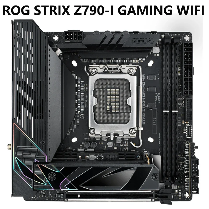 ASUS ROG STRIX Z790-I GAMING W - Lga 1700 Ddr5 Itx Motherboard recension och pris