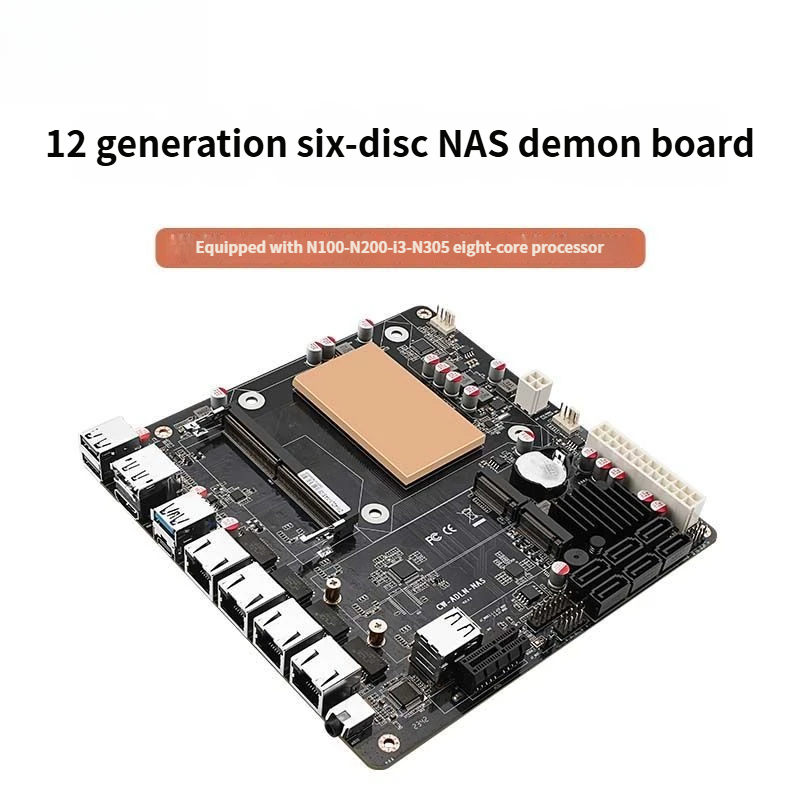 Low Power N100/N305/N150 NAS M - Nas Motherboard N100 6 Sata recension och pris