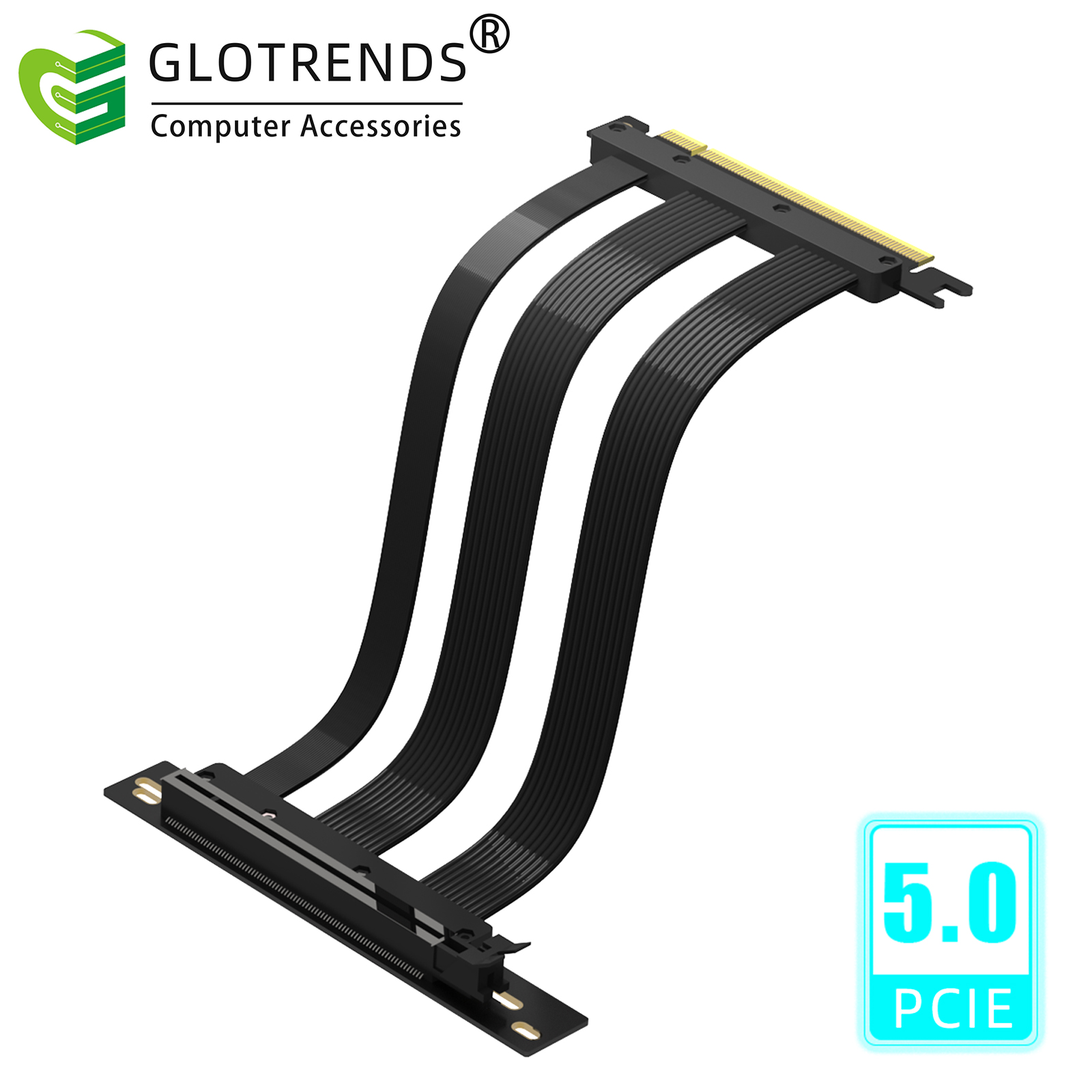 PCIE 5.0 Riser Cable, Compatib - Pcie 4.0 X16 Riser Cable 90 Degree recension och pris