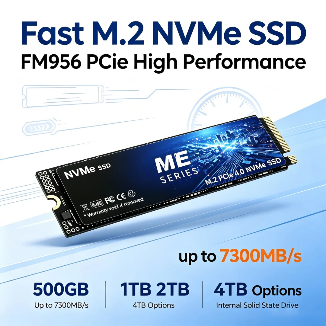 2026 ME SSD 500GB 1TB 2TB 4TB  - M.2 Nvme 4Tb Pcie 4.0 Ssd recension och pris