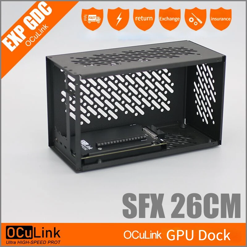 Aluminum Case OCuP4v2 OCuLink  - External Gpu Dock Pcie 4.0 Oculink recension och pris