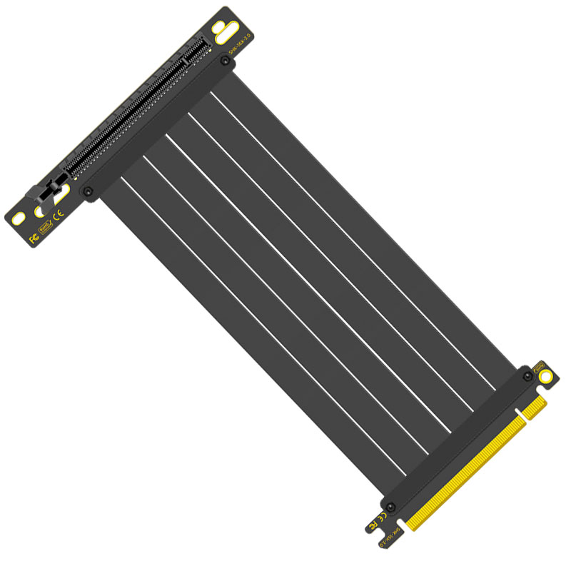 TEUCER PCI-E 4.0 X16 Riser Cab - Pcie 4.0 X16 Riser Cable 90 Degree recension och pris