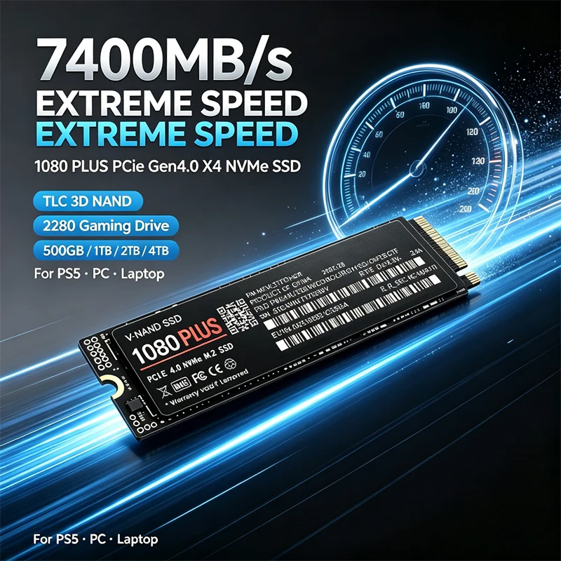 Gaming M.2 NVMe SSD 1080 PLUS  - M.2 Nvme 4Tb Pcie 4.0 Ssd recension och pris