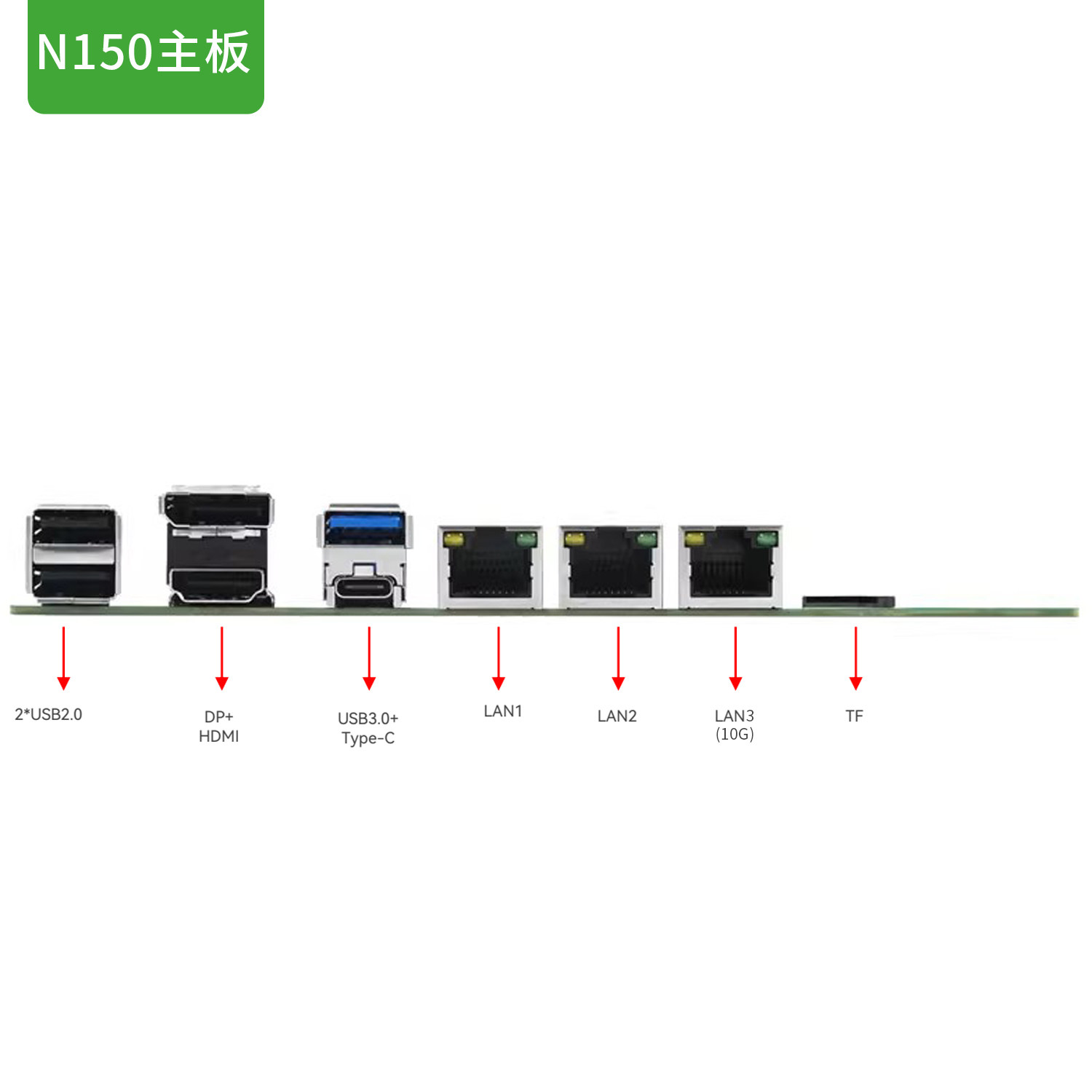 N150 NAS host SATA motherboard - Nas Motherboard N100 6 Sata recension och pris