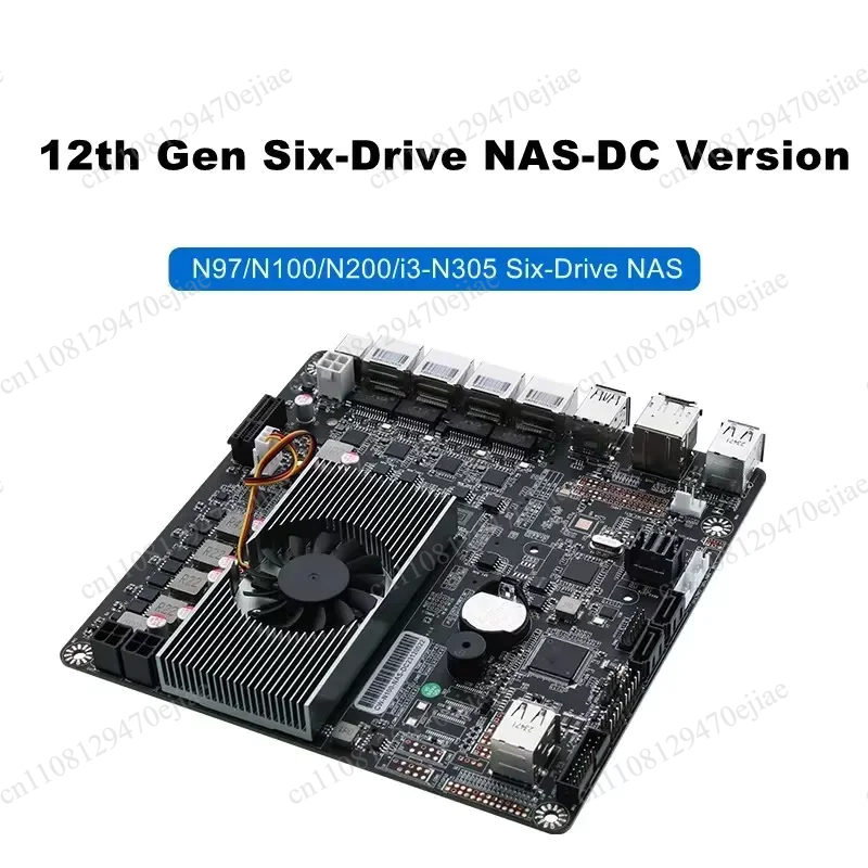 N100 Mini ITX NAS Motherboard  - Nas Motherboard N100 6 Sata recension och pris