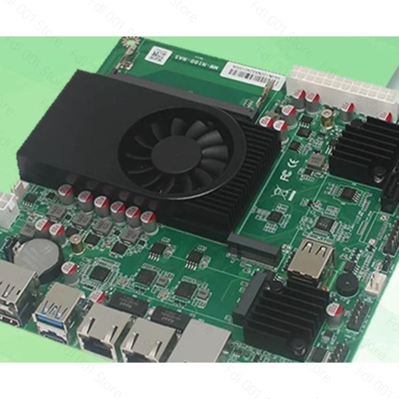 N100 Motherboard Dual 2.5G 10G - Nas Motherboard N100 6 Sata recension och pris