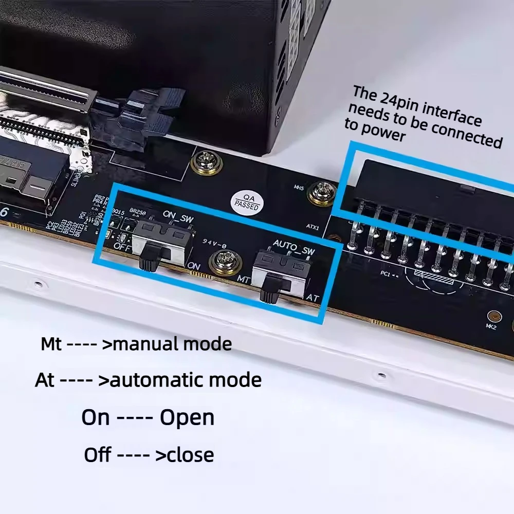 Dual SlimSAS 8i Graphics GPU D - External Gpu Dock Pcie 4.0 Oculink recension och pris