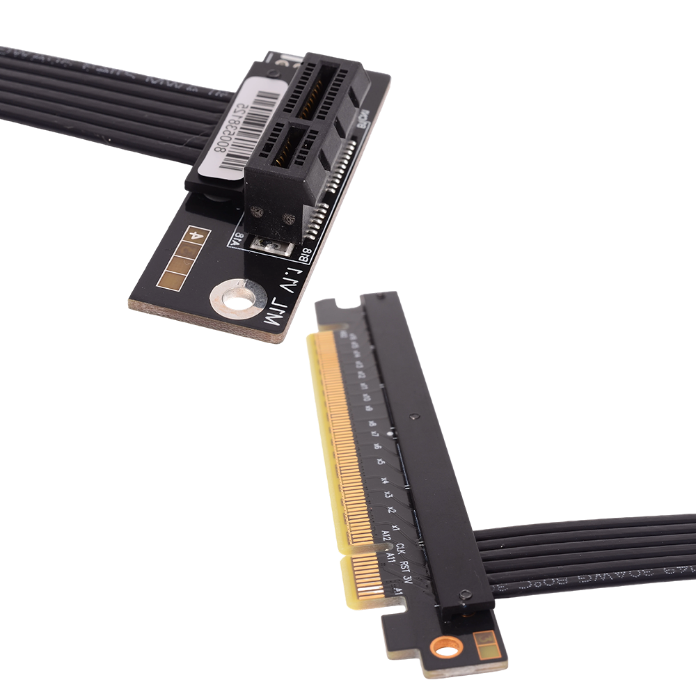PCIe 4.0 X16 To X1 X4 X8 Exten - Pcie 4.0 X16 Riser Cable 90 Degree recension och pris