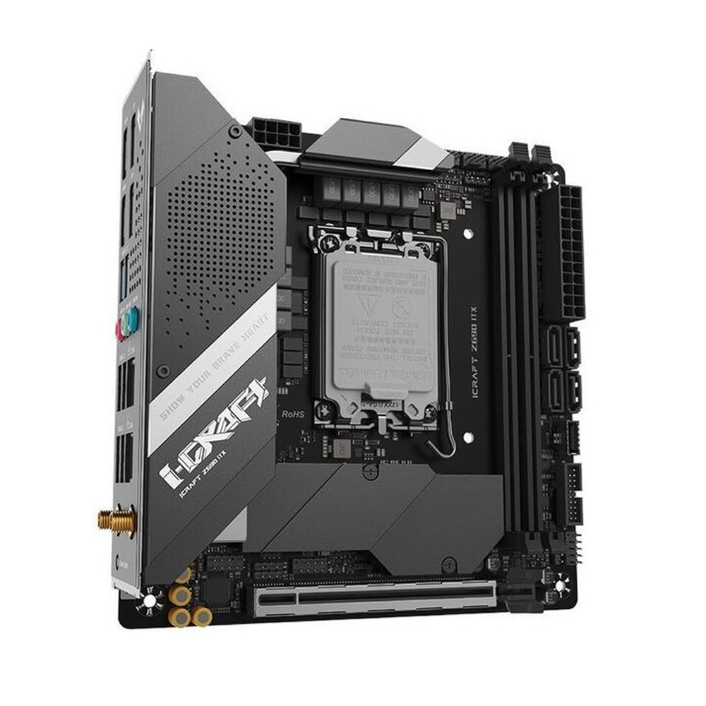 New MS-Z690 iCraft ITX WIFI De - Lga 1700 Ddr5 Itx Motherboard recension och pris