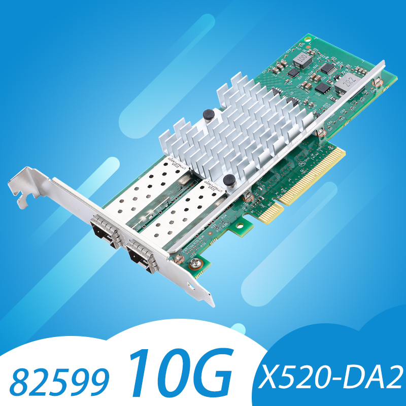 Intel X520-DA2 10Gb SFP+ PCI-E - 10Gb Sfp+ Pcie Network Card Dual Port recension och pris