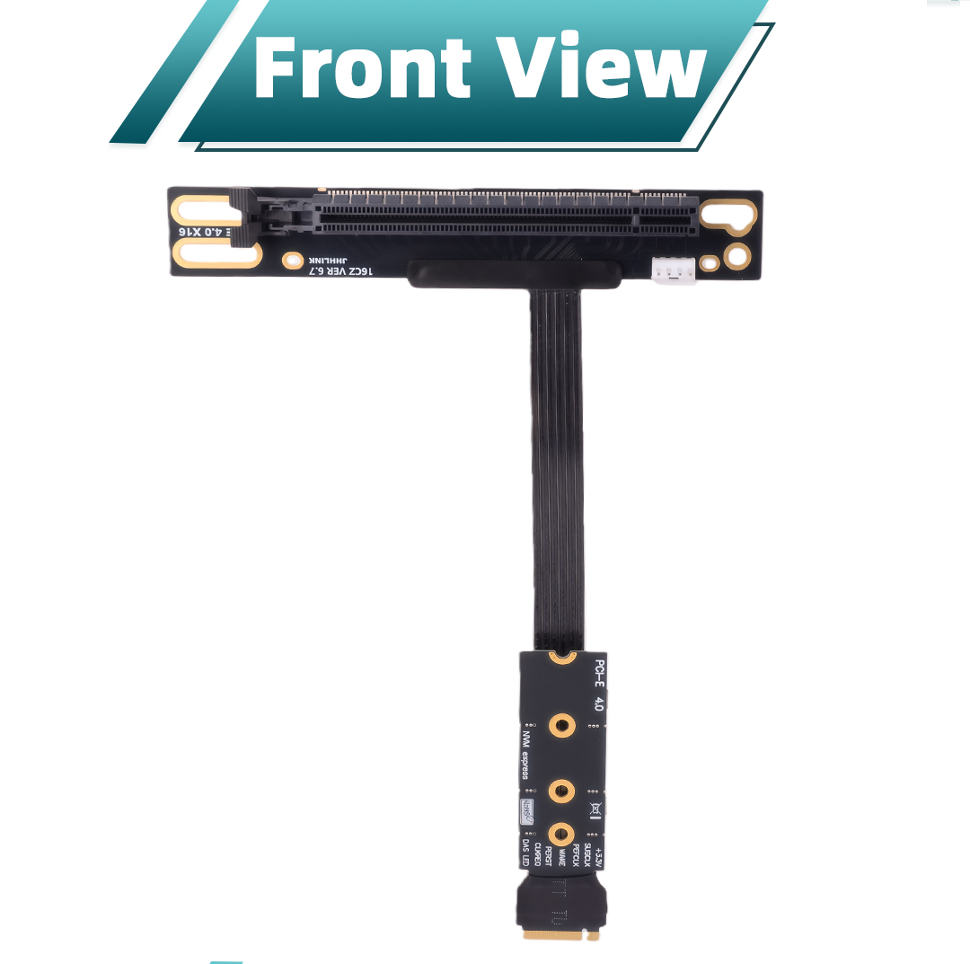 M.2 NVME To PCIe X16 90 Degree - Pcie 4.0 X16 Riser Cable 90 Degree recension och pris