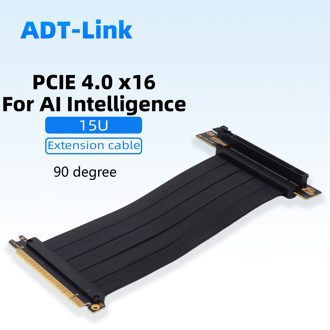 PCIE 4.0 X16 Graphics Card Ext - Pcie 4.0 X16 Riser Cable 90 Degree recension och pris