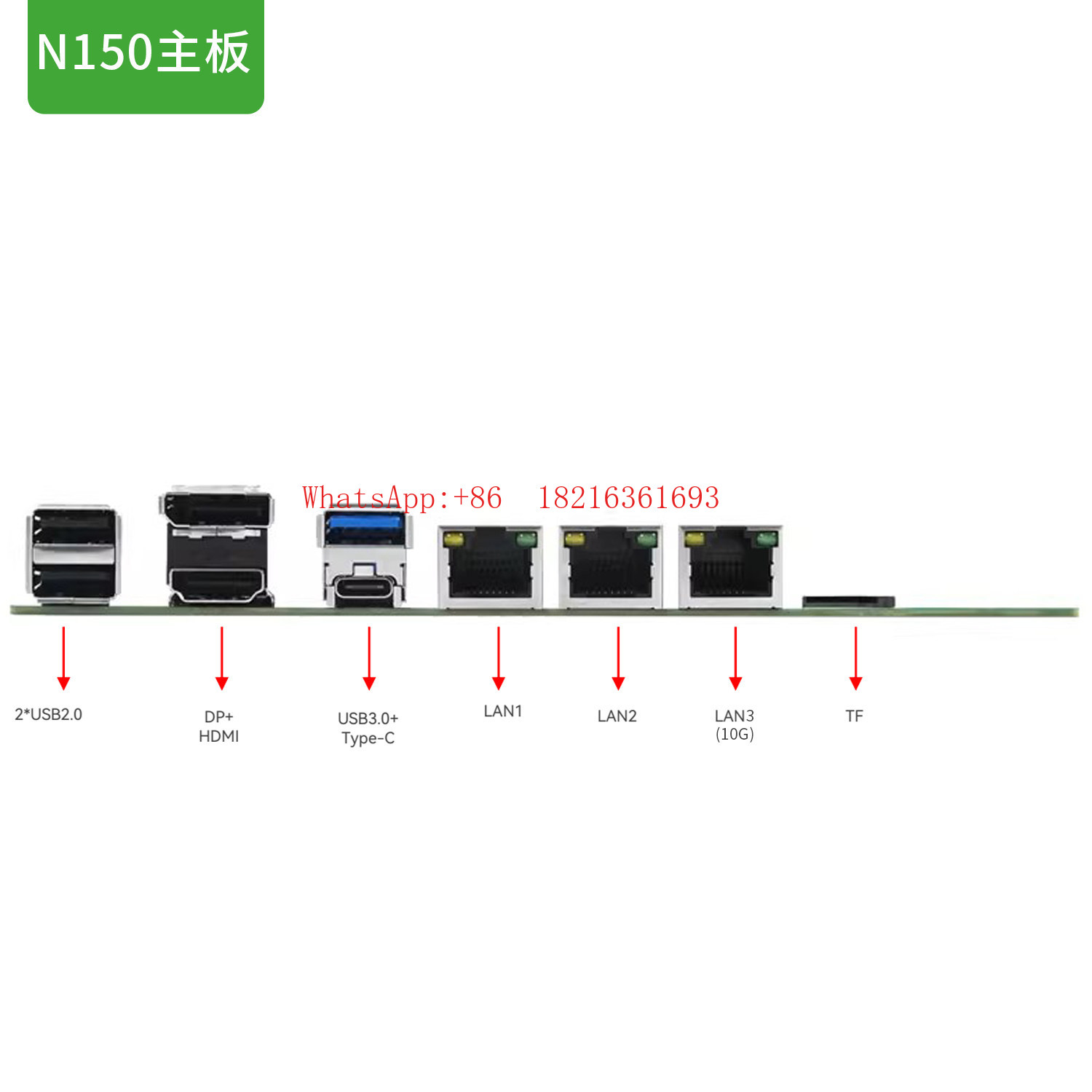 Limited Offer N150 NAS Host SA - Nas Motherboard N100 6 Sata recension och pris