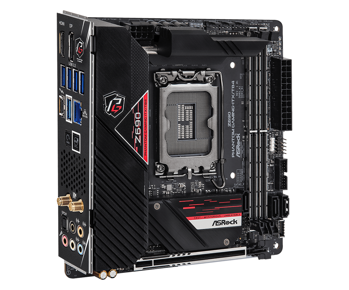 ASROCK Z690 Phantom Gaming-ITX - Lga 1700 Ddr5 Itx Motherboard recension och pris