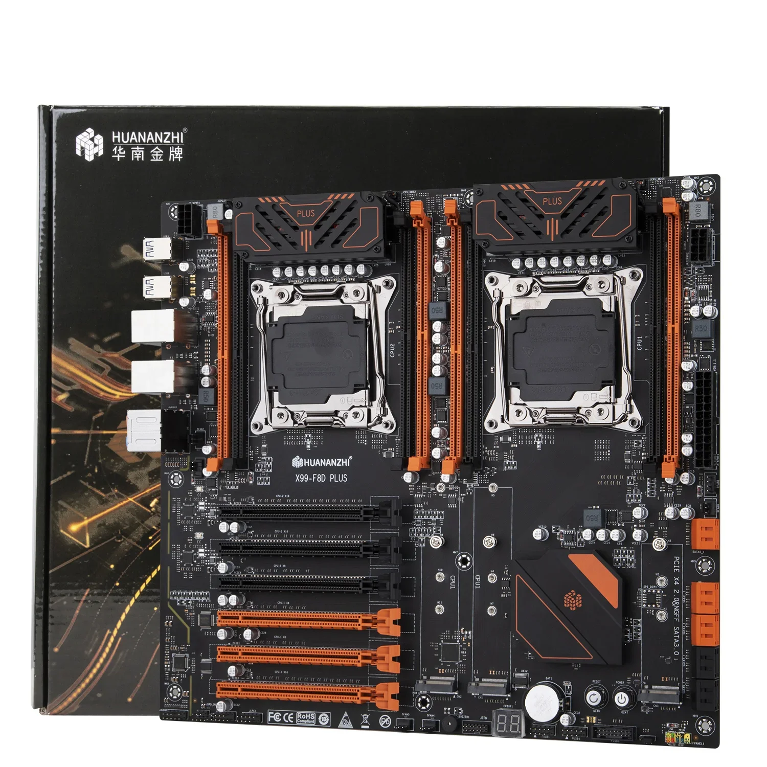 X99 F8D PLUS Dual Motherboard  - X99 Dual Cpu Motherboard Combo recension och pris