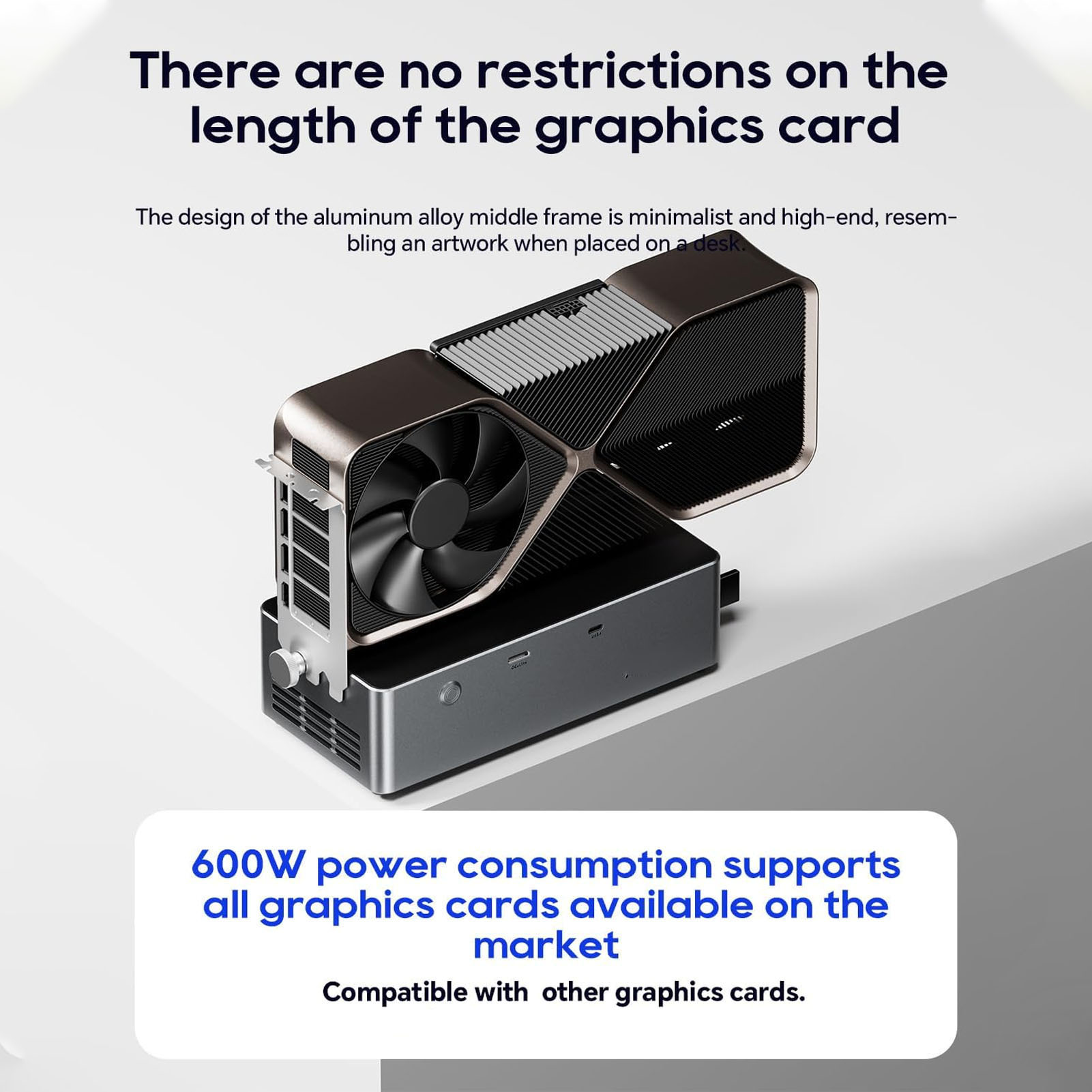 800W PSU PCIe 4.0 X4 External  - External Gpu Dock Pcie 4.0 Oculink recension och pris